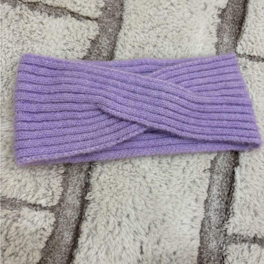 Purple Head Scarf